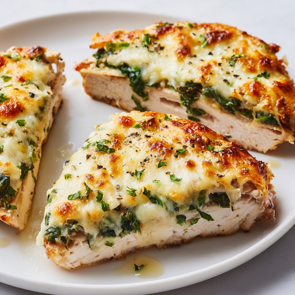 Creamy Chicken and Spinach Casserole Recipe - Recipe Image