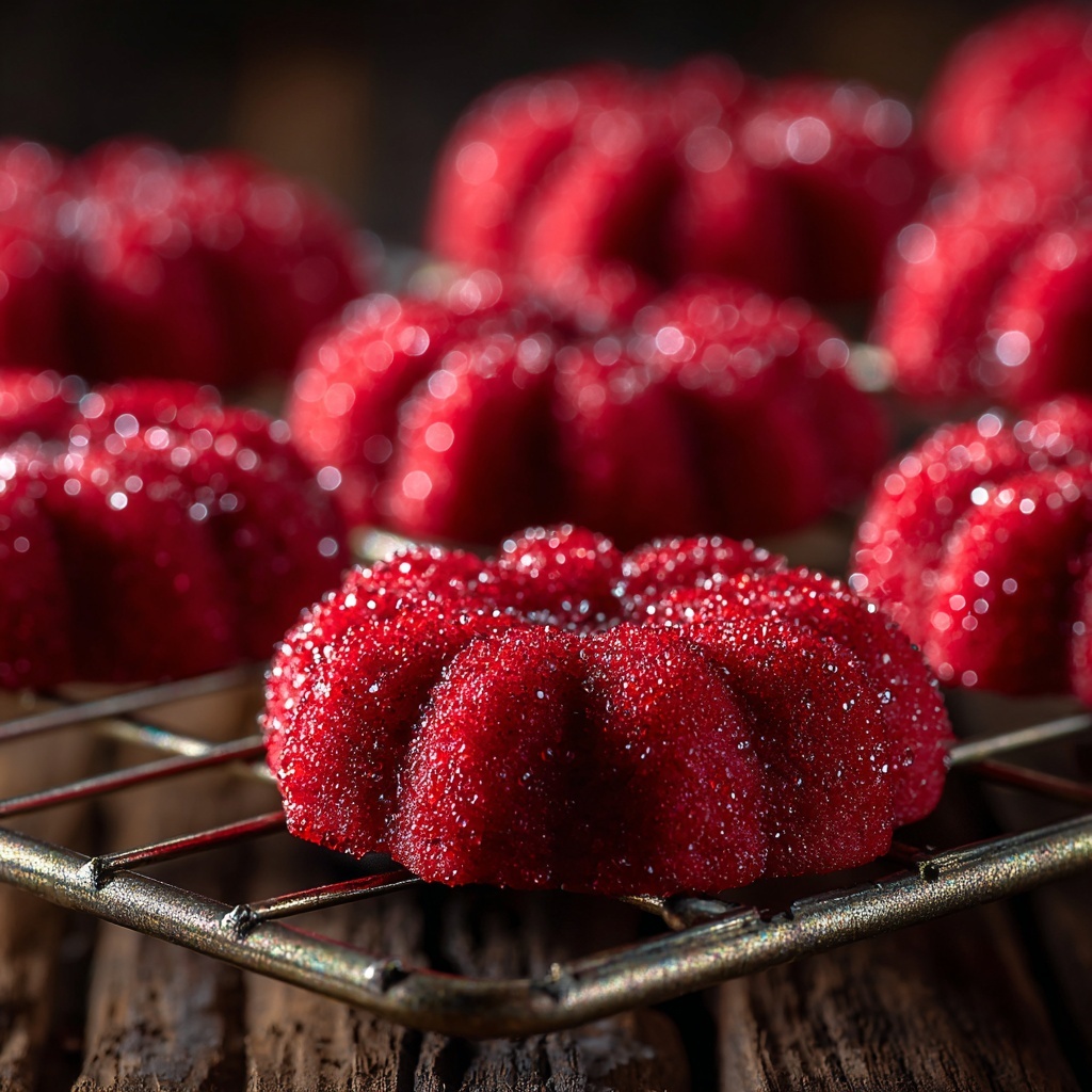 Red Velvet Spritz Cookies Recipe - Recipe Image