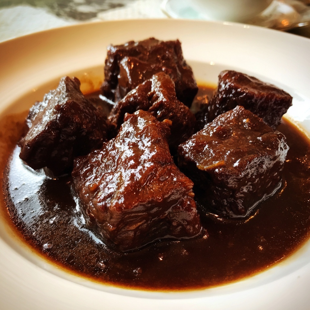 Crockpot Beef Tips with Ranch, Gravy, and Au Jus Recipe - Recipe Image