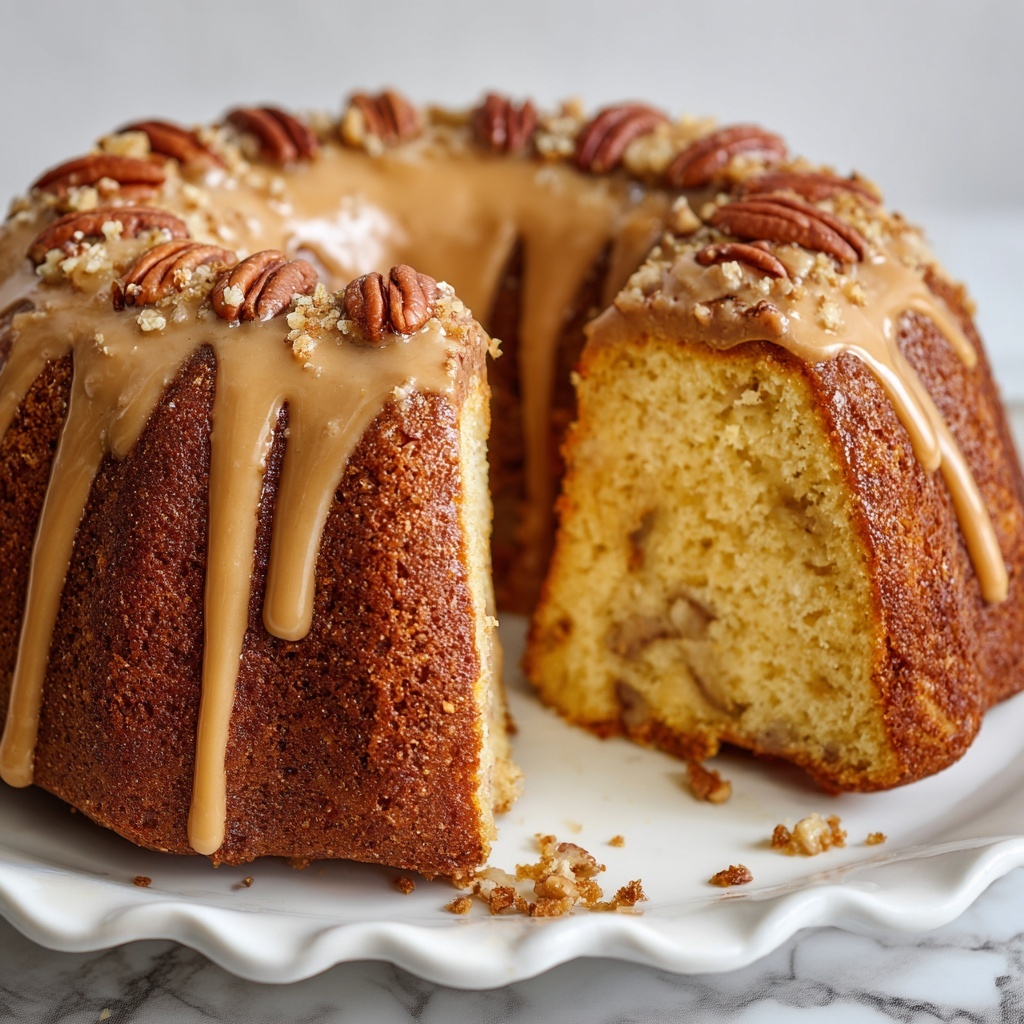 Butter Pecan Pound Cake Recipe - Recipe Image