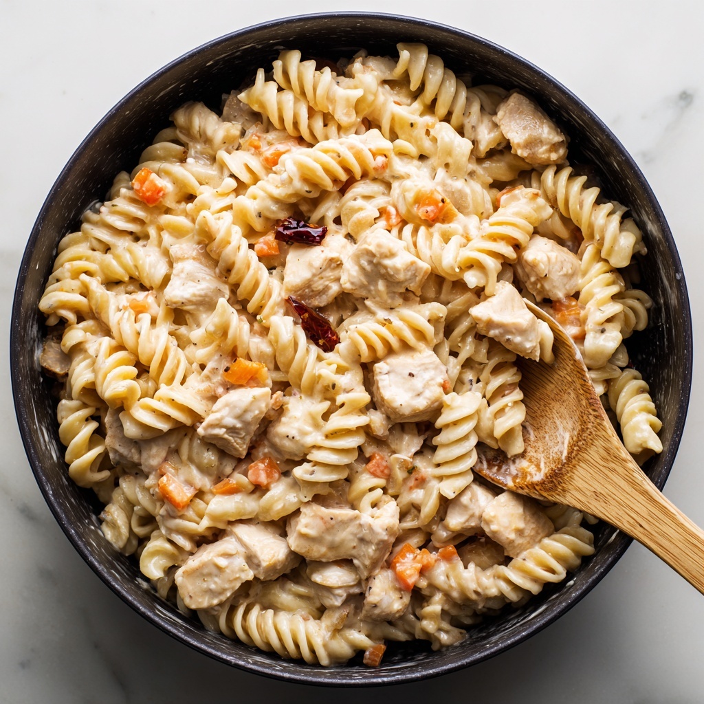 Cheesy Chicken Pasta Recipe - Recipe Image