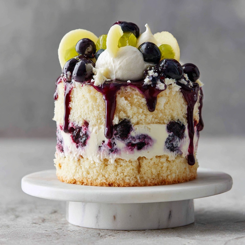 White Forest Cake Recipe - Recipe Image