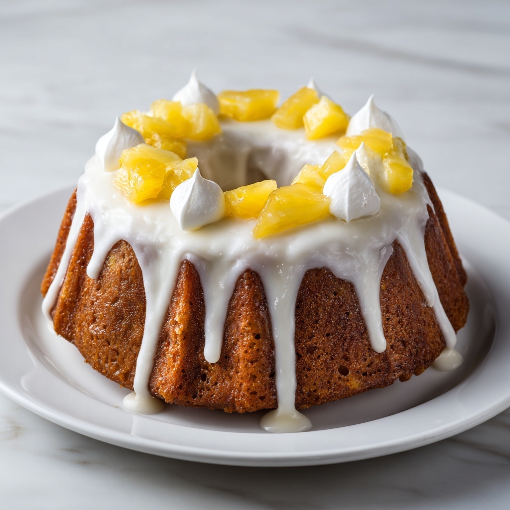 Pina Colada Pound Cake Recipe - Recipe Image