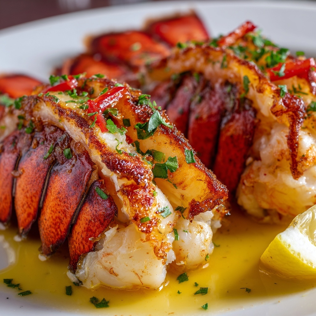 Butter Poached Lobster Tails Recipe - Recipe Image