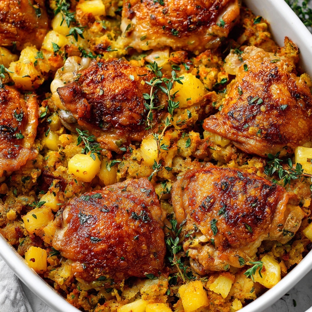 Dolly’s Chicken and Stuffing Casserole Recipe - Recipe Image