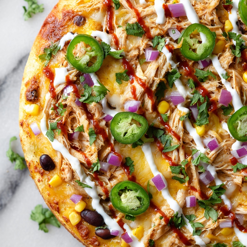 BBQ Chicken Nachos Recipe - Recipe Image