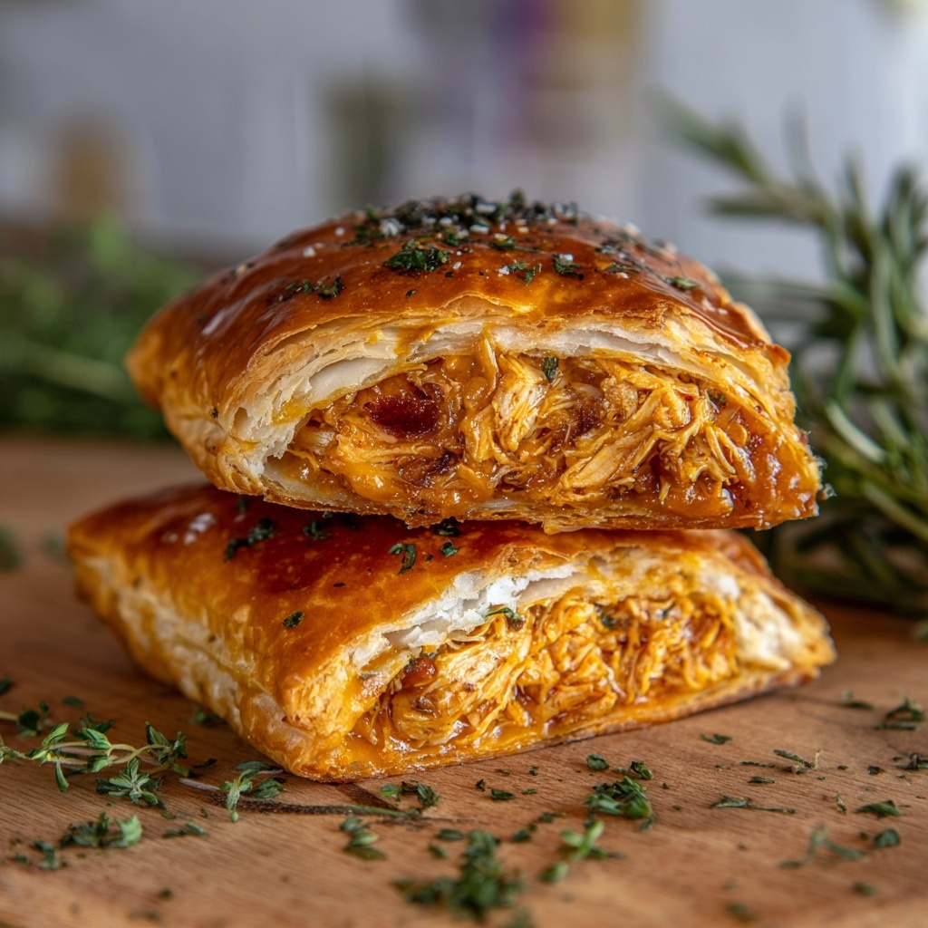 Cheesy Chicken Taco Pockets Recipe - Recipe Image