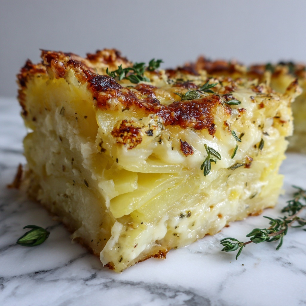 Cheesy Potato Casserole Recipe - Recipe Image