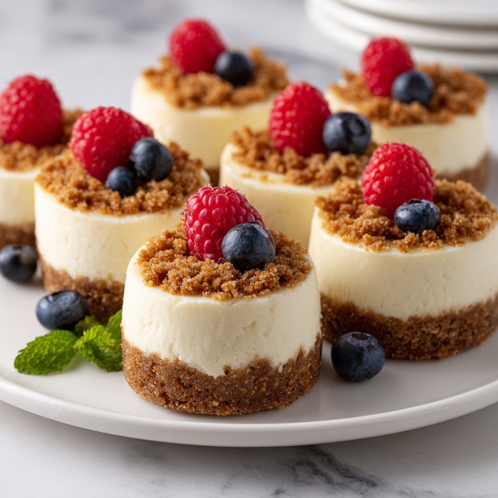 Gluten-Free Mini Cheesecakes Recipe - Recipe Image