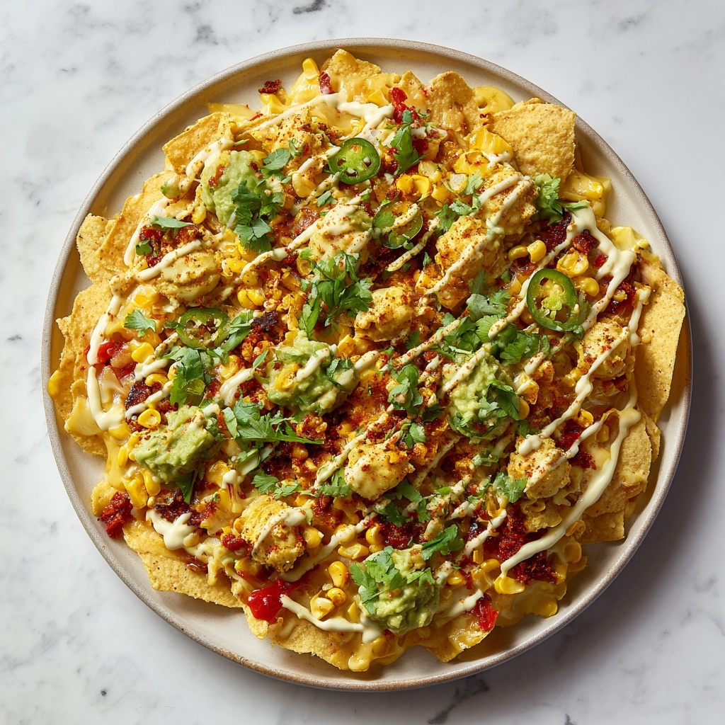Mexican Street Corn Nachos Recipe - Recipe Image