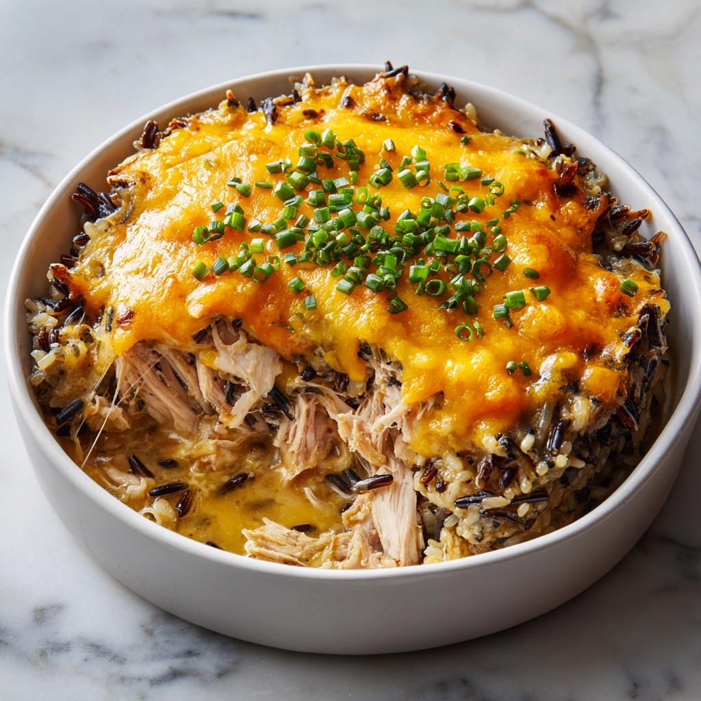 Chicken Wild Rice Casserole Recipe - Recipe Image