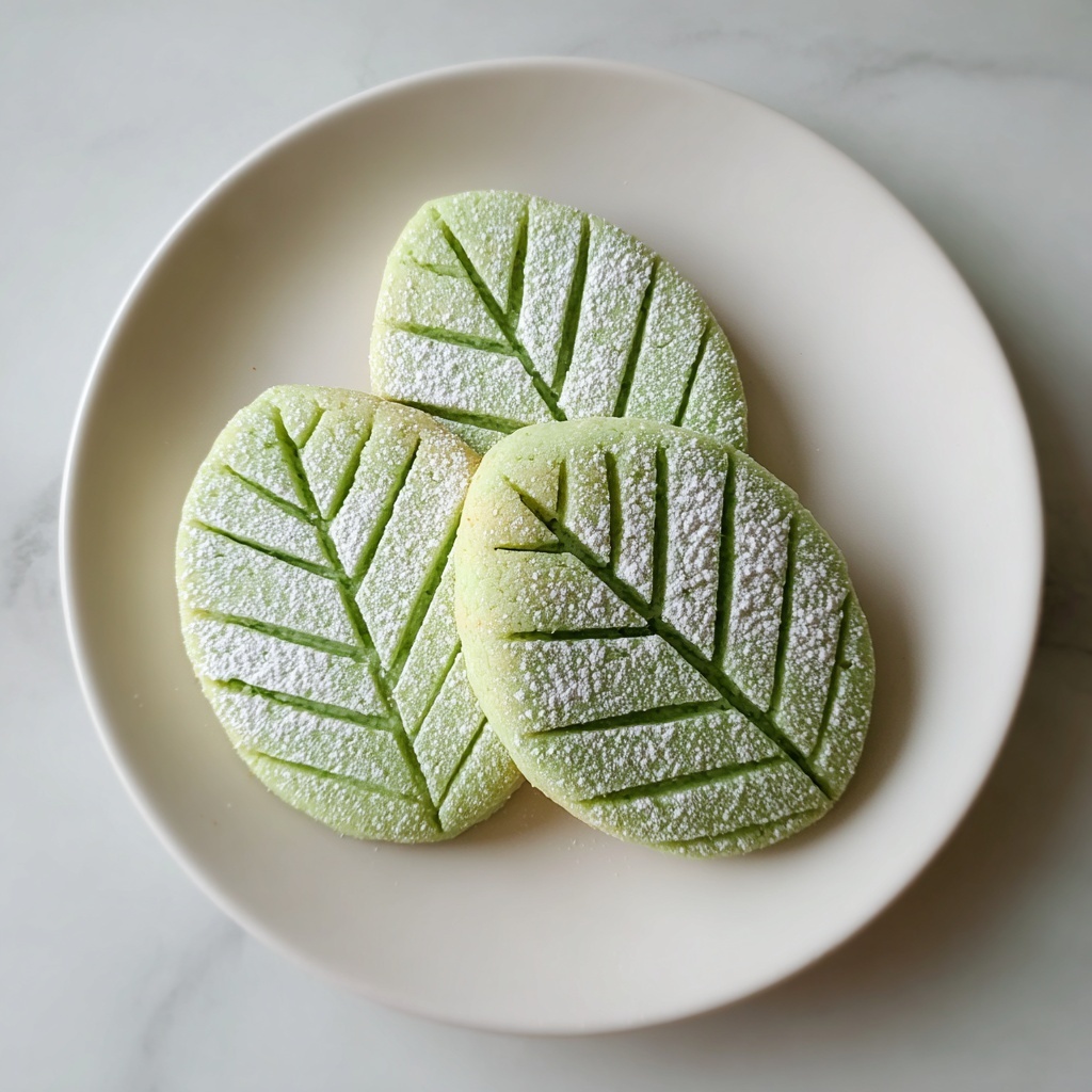 Pandan Cookies Recipe - Recipe Image
