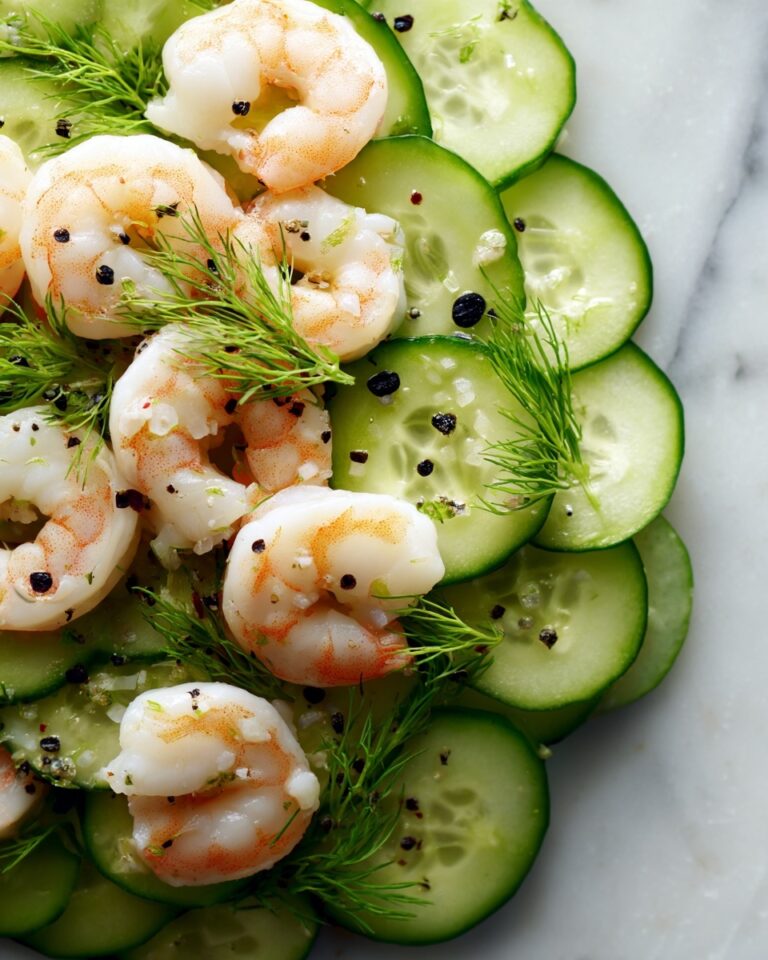 Creamy Cucumber Shrimp Salad Recipe