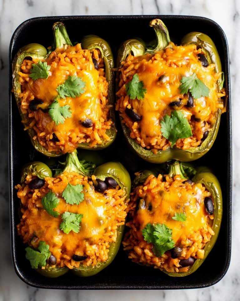 Baked Stuffed Poblano Peppers Recipe