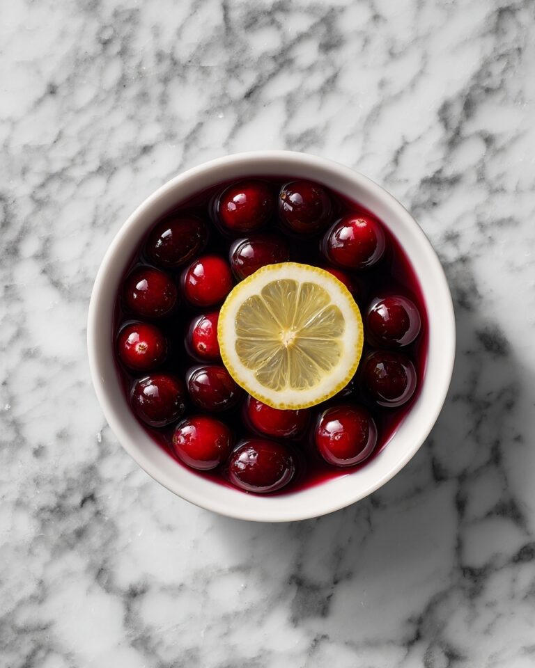 Lemon Kissed Cranberries Recipe