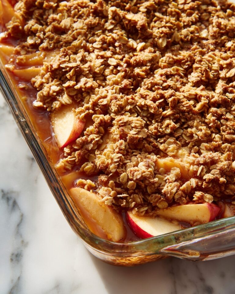 Caramel Apple Oatmeal Bake Recipe