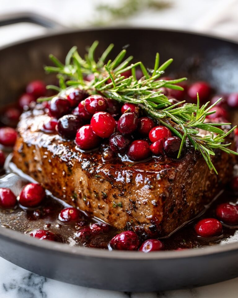 Cranberry Balsamic Roast Beef Recipe