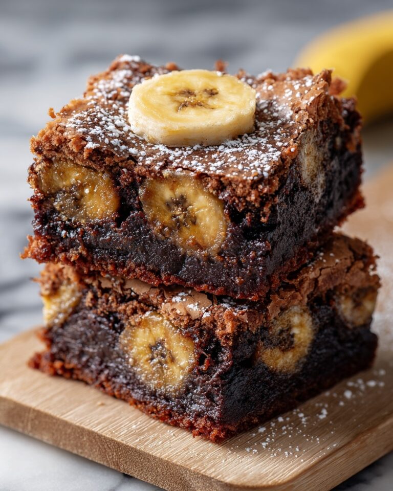 Banana Bread Brownies Recipe