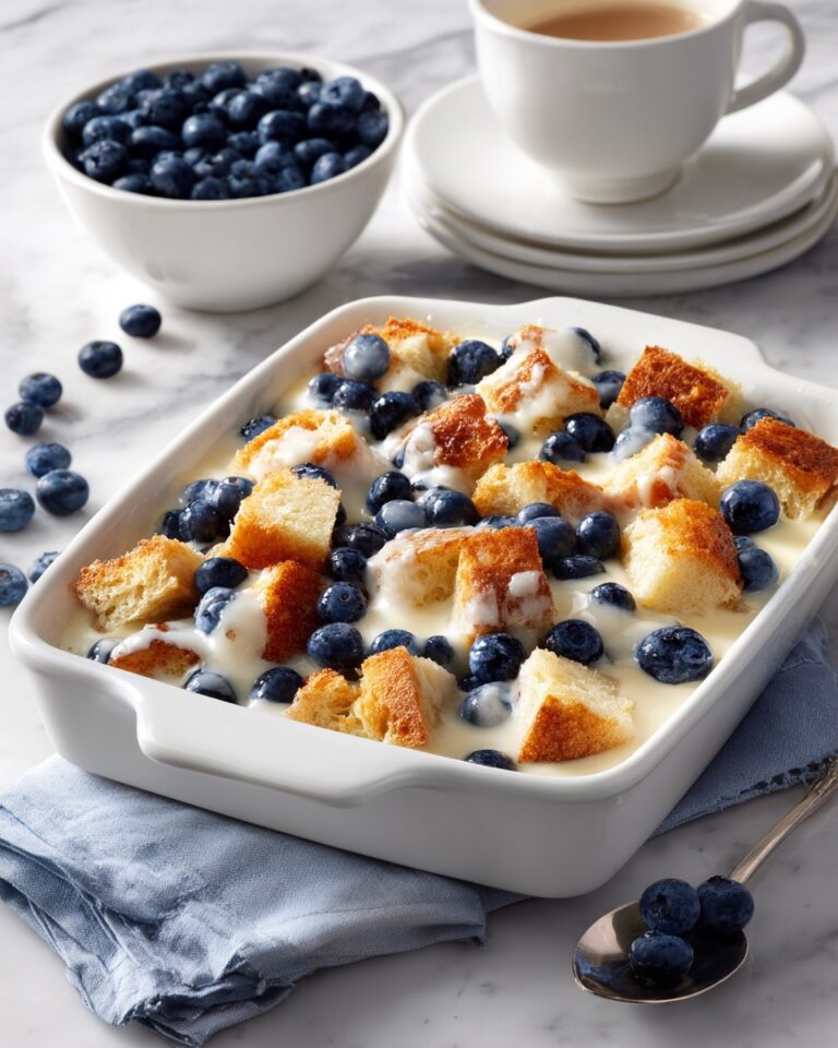 Blueberry French Toast Casserole Delight Recipe