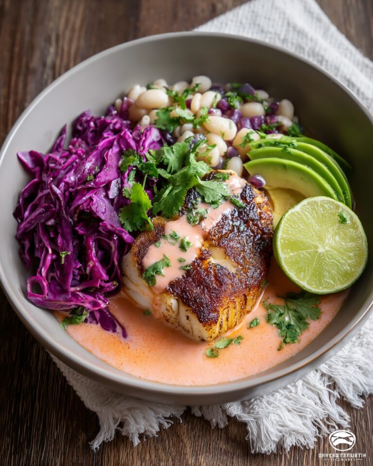 Baja Fish Taco Bowls Recipe