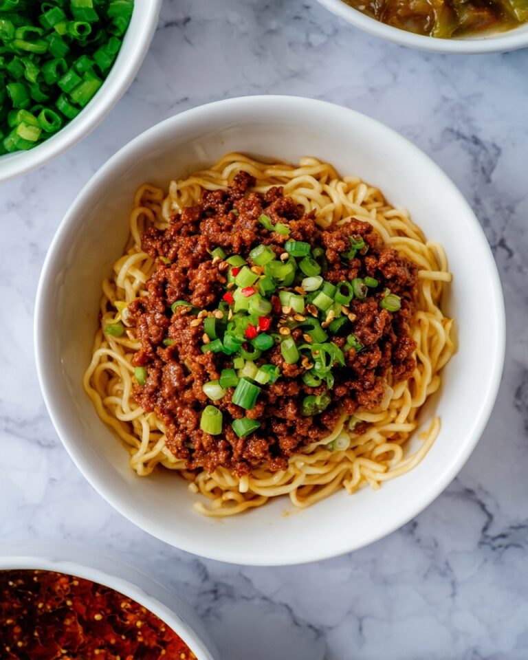 Mongolian Ground Beef and Noodles Recipe