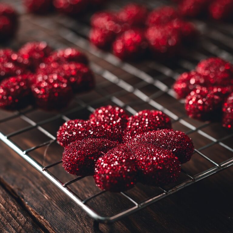 Red Velvet Spritz Cookies Recipe