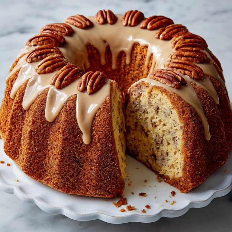 Butter Pecan Pound Cake Recipe