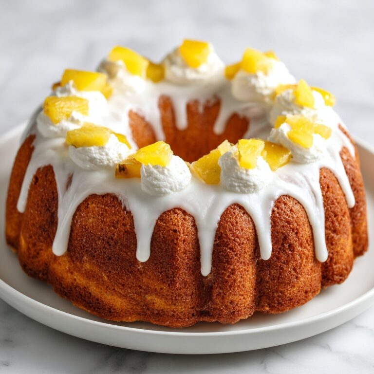 Pina Colada Pound Cake Recipe