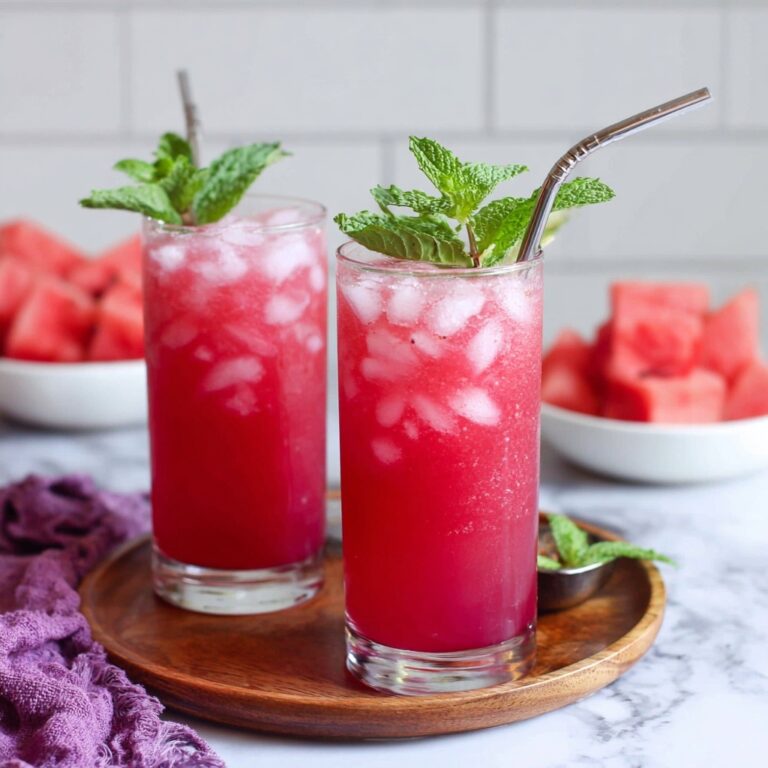 Refreshing Watermelon Water Recipe
