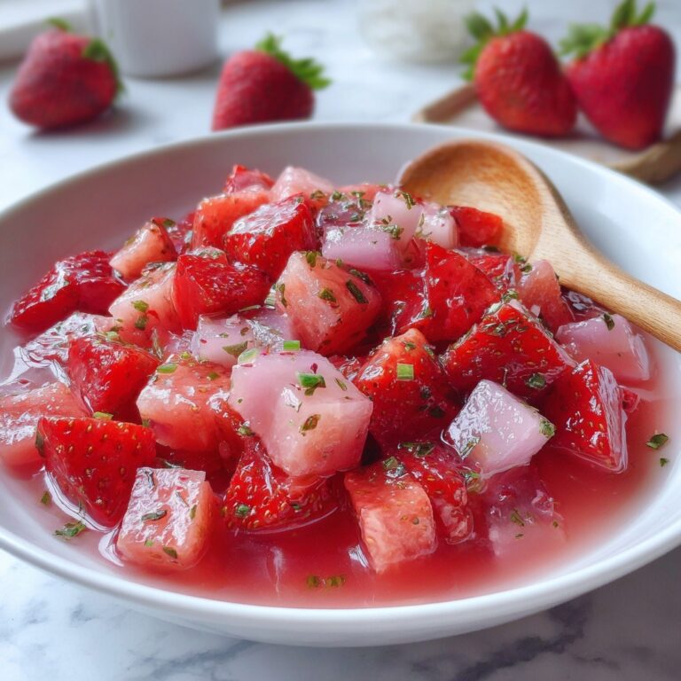 Strawberry Watermelon Salad: A Refreshing Summer Delight Recipe