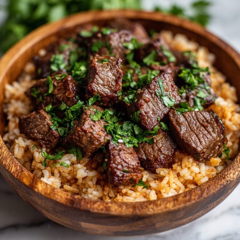 Beef Tips and Rice Recipe