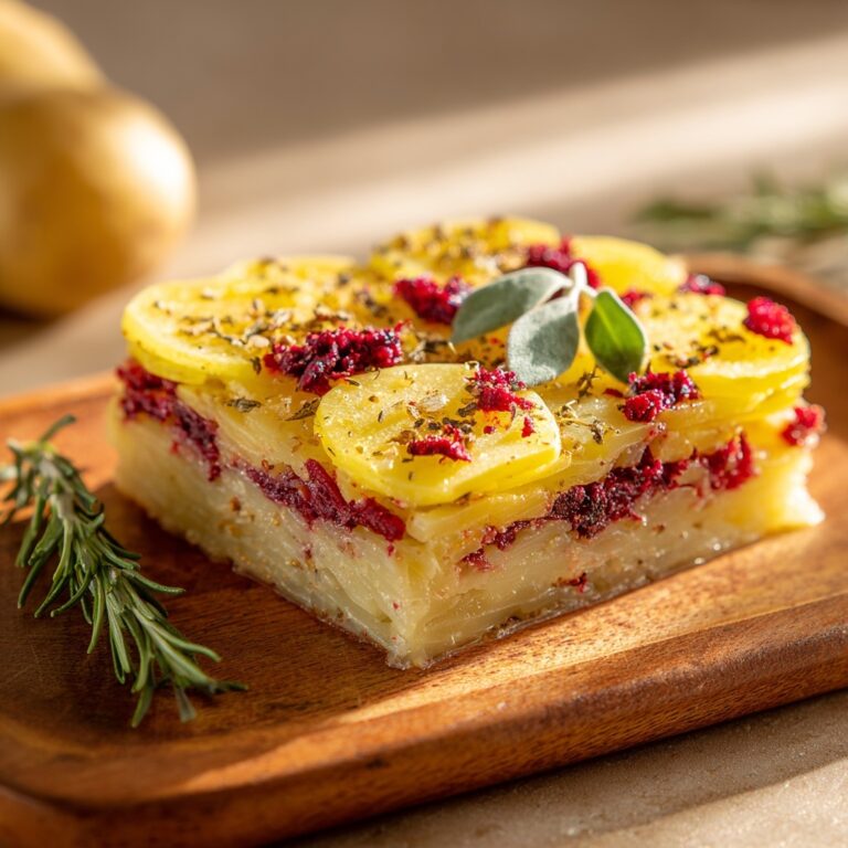 Potato, Parsnip, Chestnut, and Sage Terrine Recipe