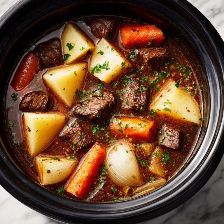 Creamy Crock Pot Beef Stew Recipe