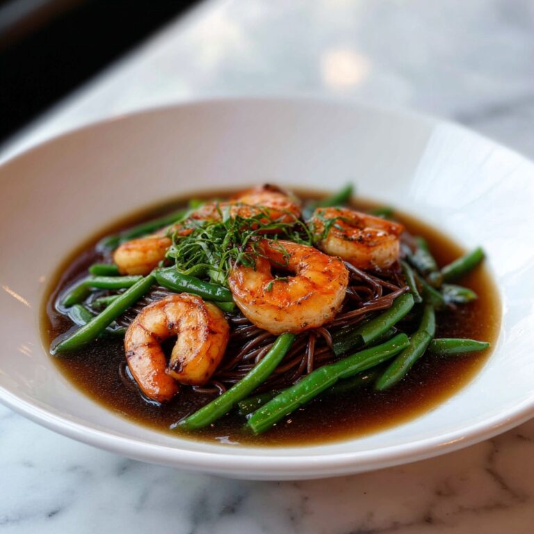 Spicy Shrimp with Stir-Fried Green Beans Recipe