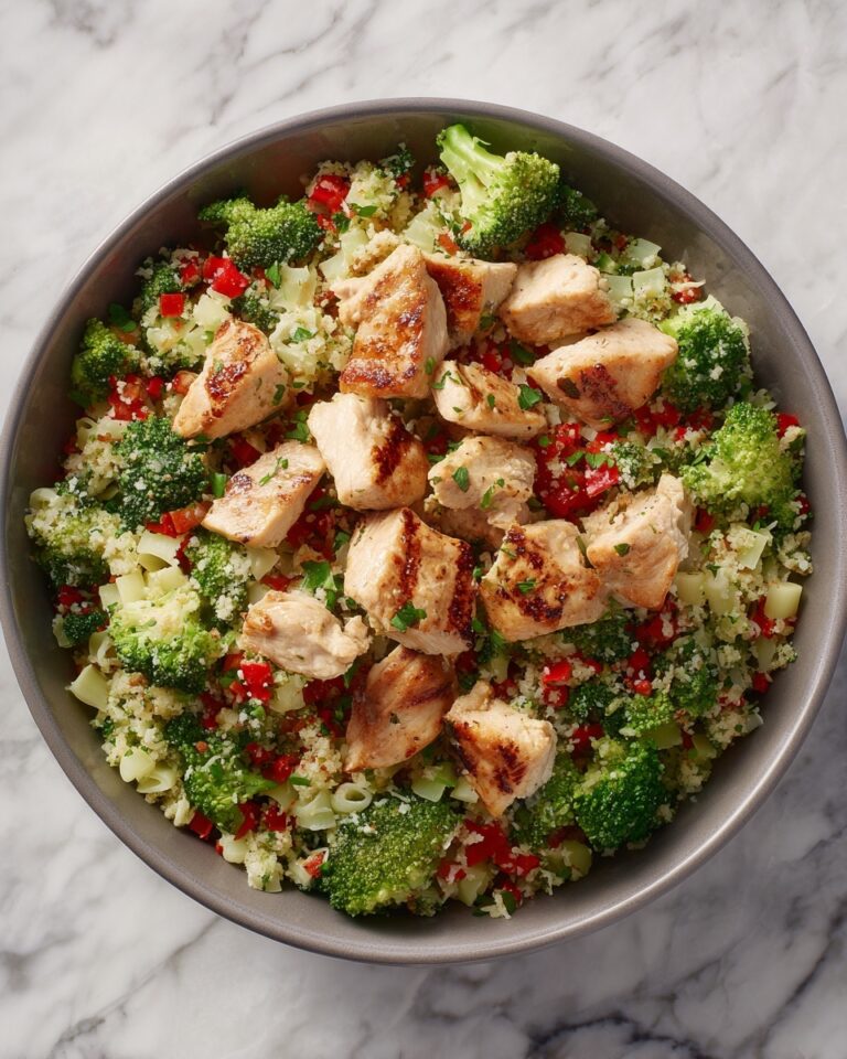 Lemon Chicken & Veggie Orzo Stir Fry Recipe