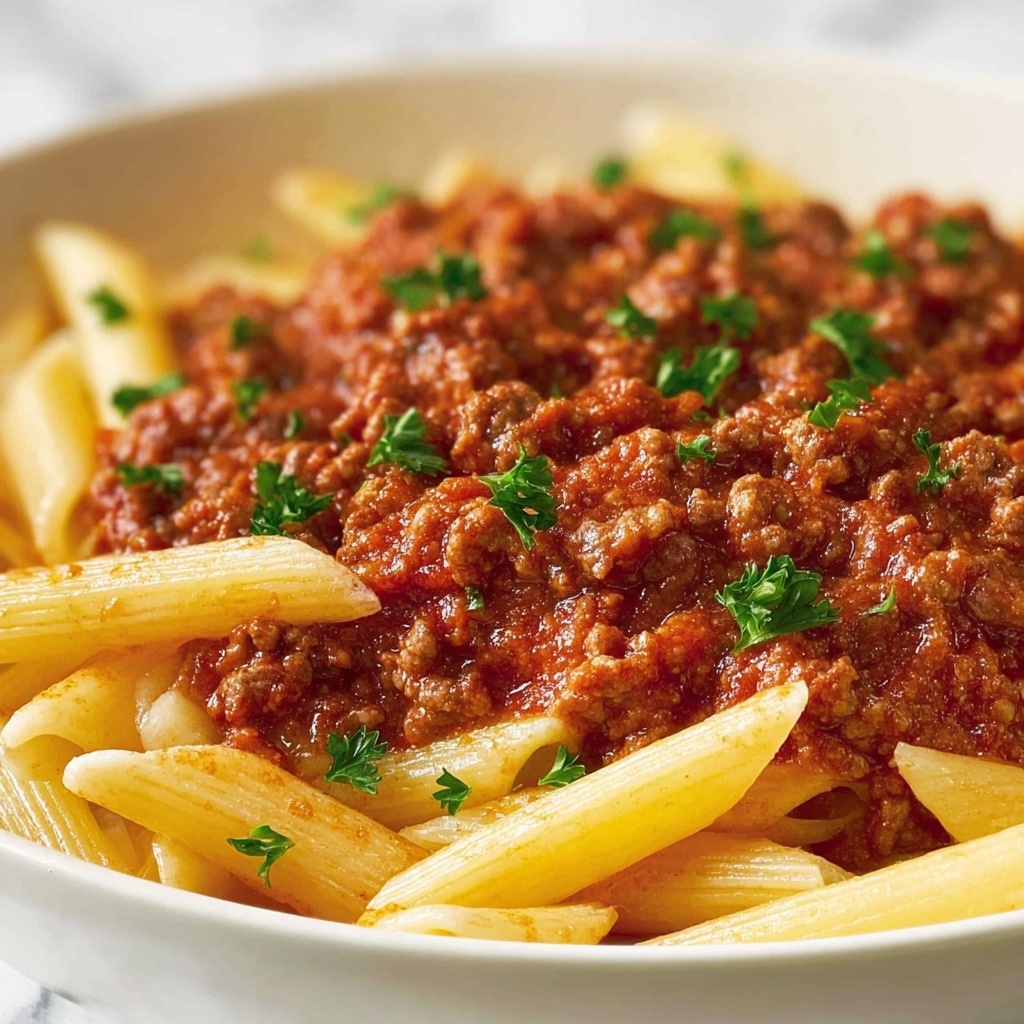 One Pot Sloppy Joe Pasta Recipe - Recipe Image