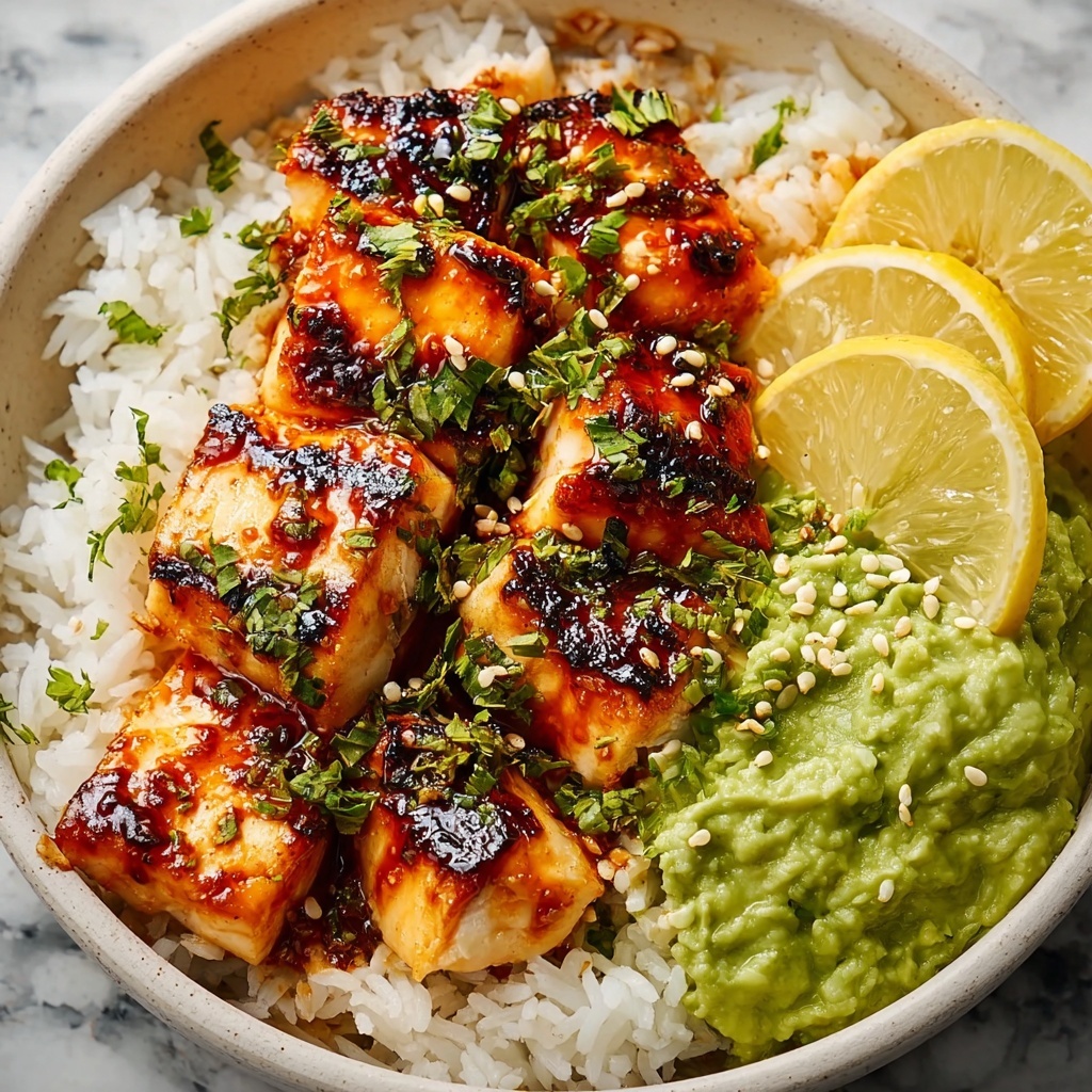 Spicy Chipotle Honey Salmon Bowls Recipe - Recipe Image