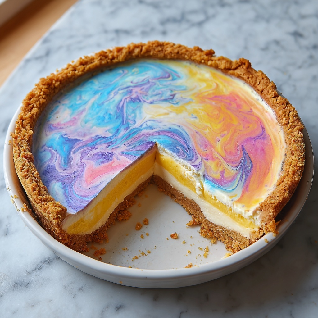 Easter Swirl Pie Recipe - Recipe Image