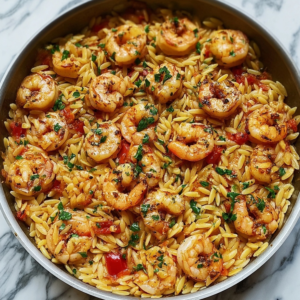 One-Pot Marry Me Shrimp and Orzo Recipe - Recipe Image