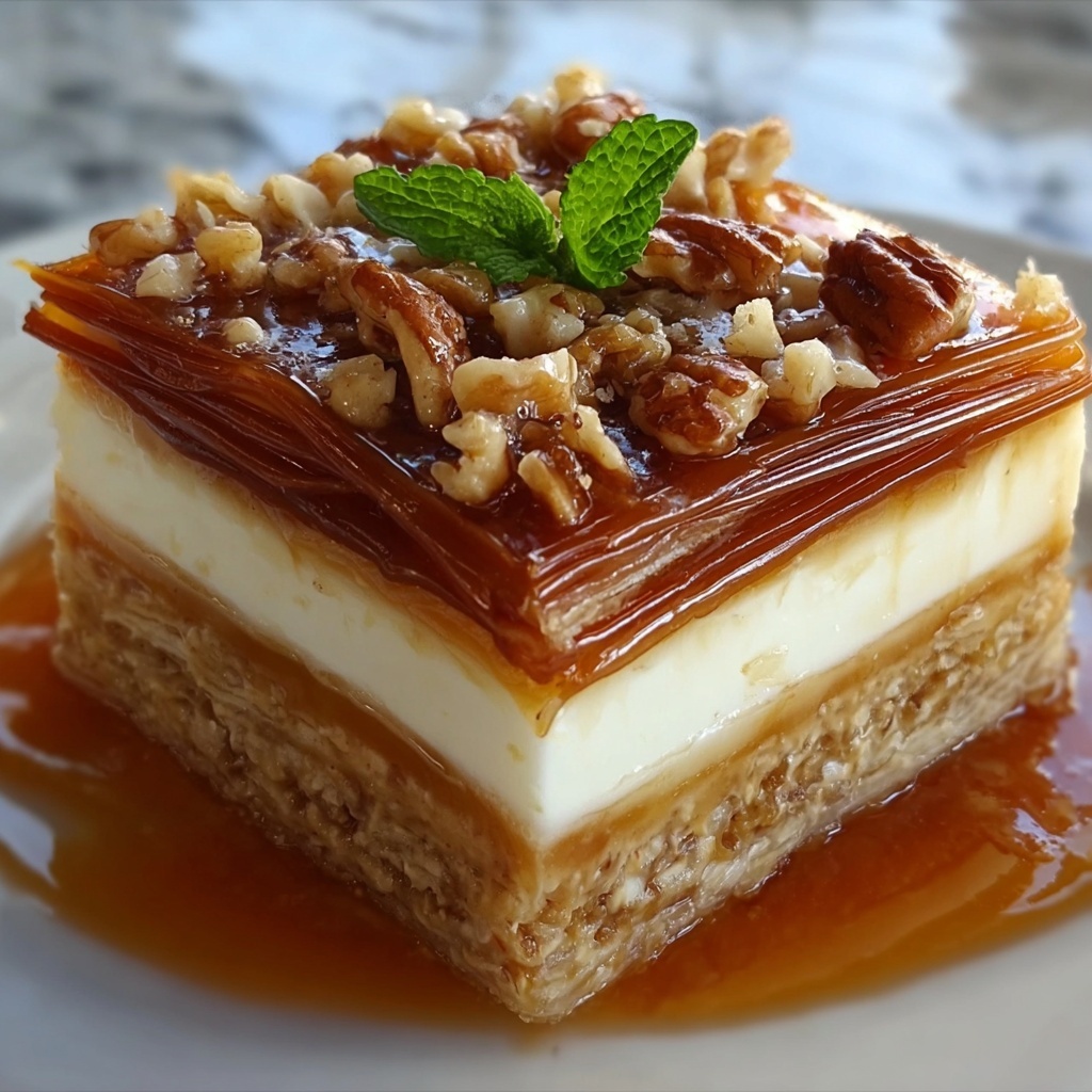 Baklava and Cheesecake Recipe - Recipe Image