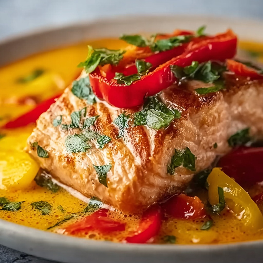 Salmon Coconut Milk Curry Recipe - Recipe Image