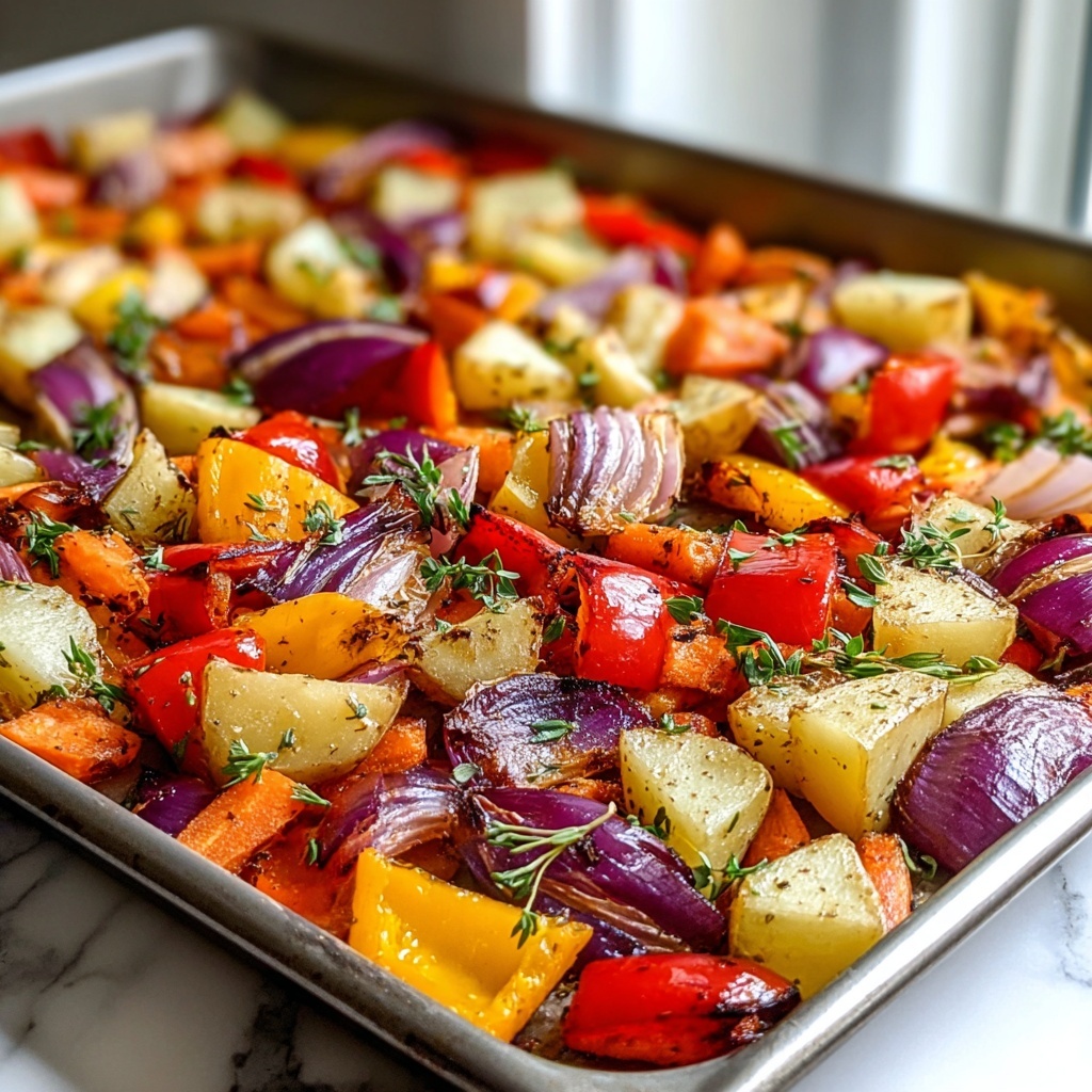 Hearty Sheet Pan Veggies Recipe - Recipe Image