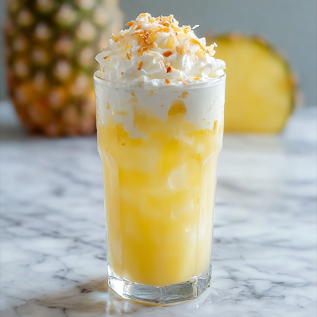Refreshing Homemade Pineapple Italian Soda Recipe - Recipe Image