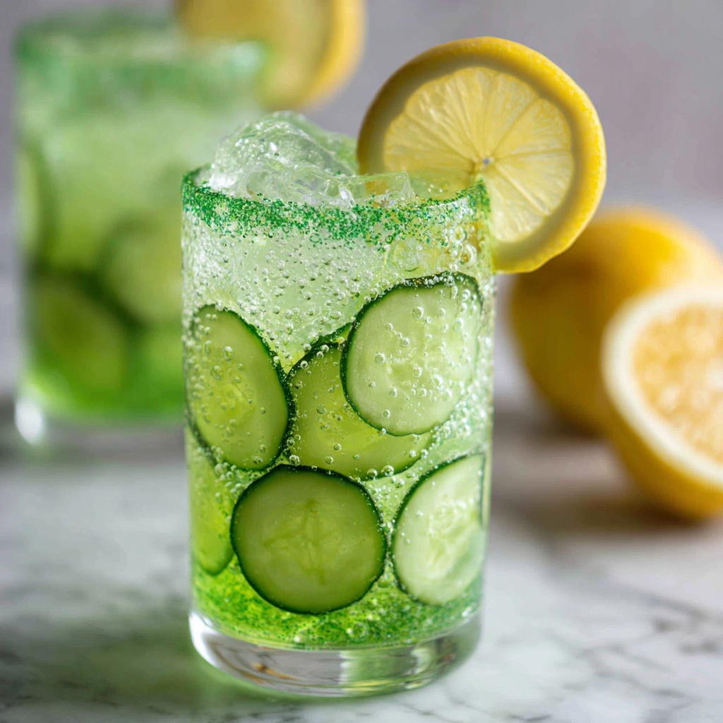 Refreshing Cucumber Lemonade Recipe - Recipe Image