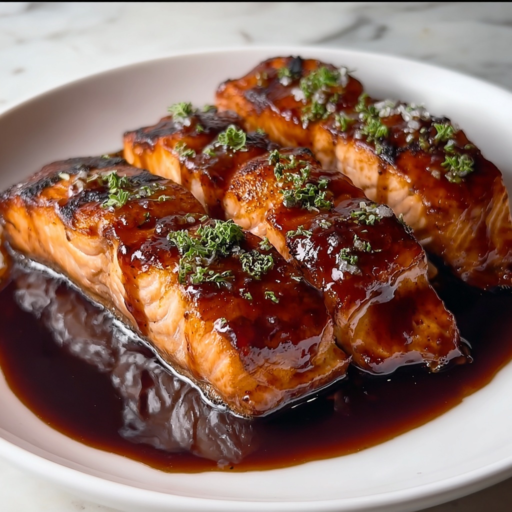 Brown Sugar Glazed Salmon Recipe - Recipe Image