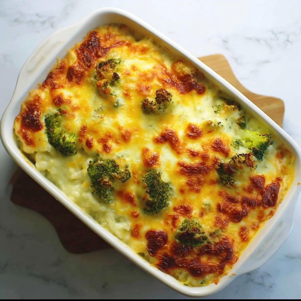 Broccoli Cheese Casserole Recipe - Recipe Image