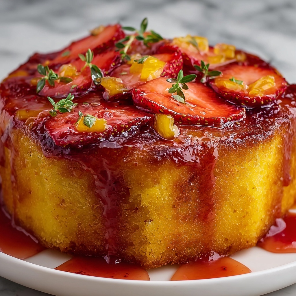 The Best Strawberry Pineapple Pound Cake You’ll Ever Bake Recipe - Recipe Image