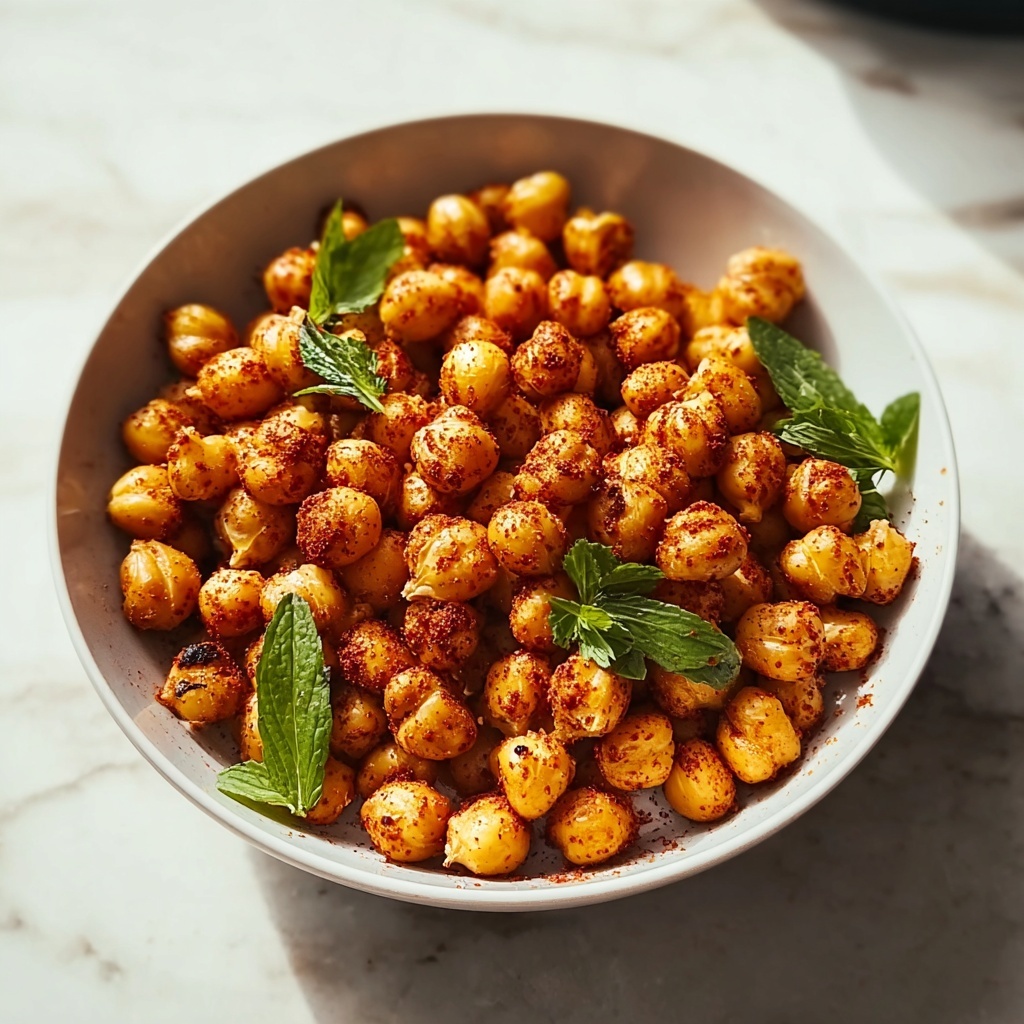 Spicy Roasted Chickpeas Recipe - Recipe Image