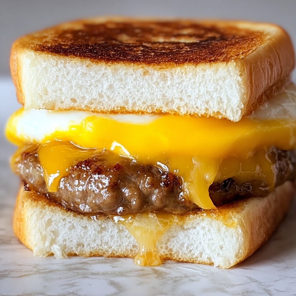 Eggo® Sausage, Egg, and Cheese Sandwich Recipe - Recipe Image