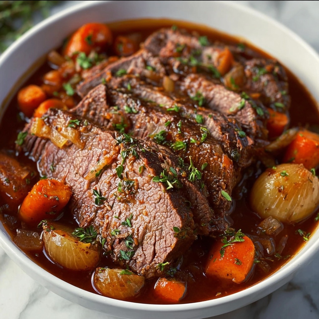 Italian Pot Roast (Stracotto) Recipe - Recipe Image